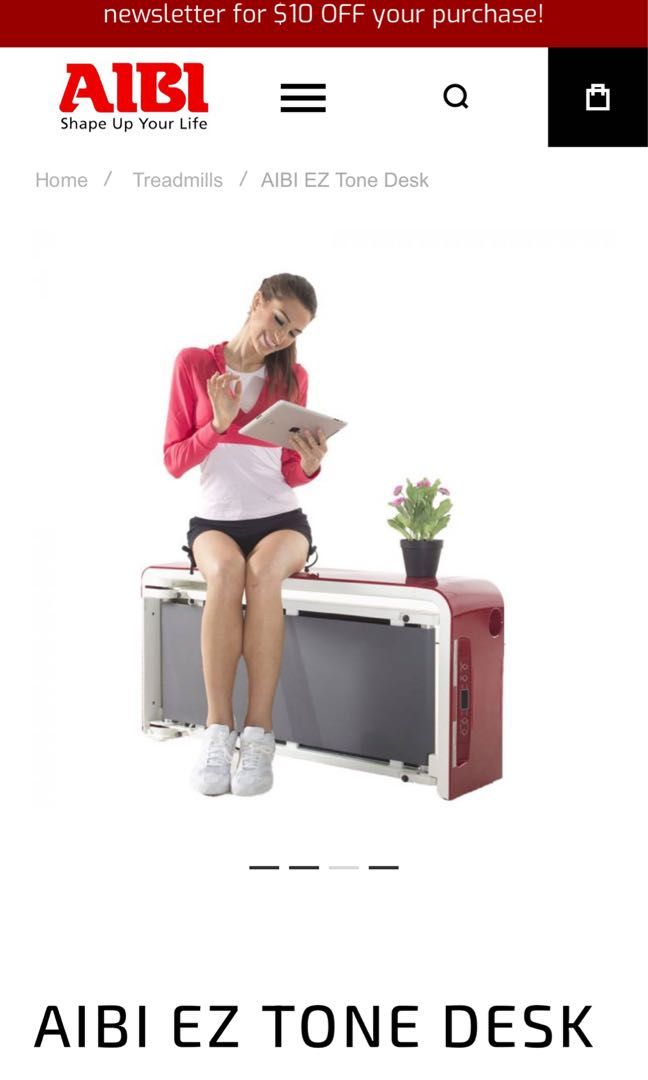 AIBI EZ TONE DESK Treadmill