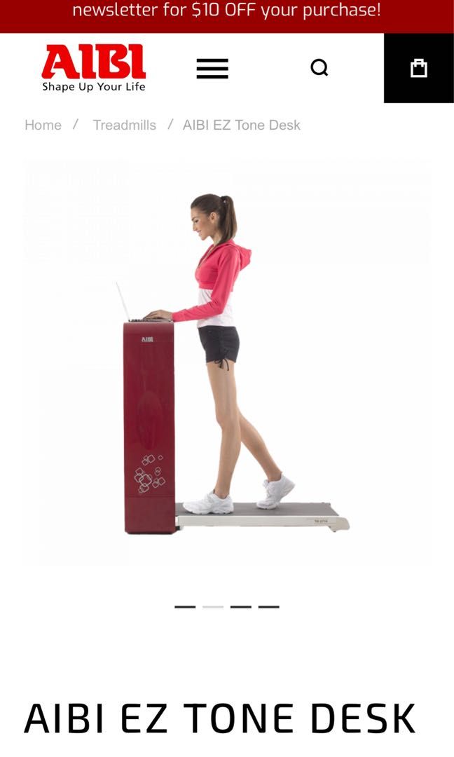 AIBI EZ TONE DESK Treadmill