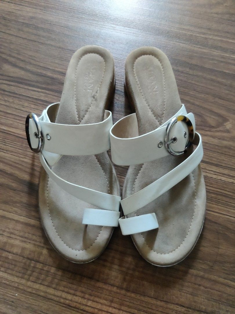 Alfani white sandals clearance