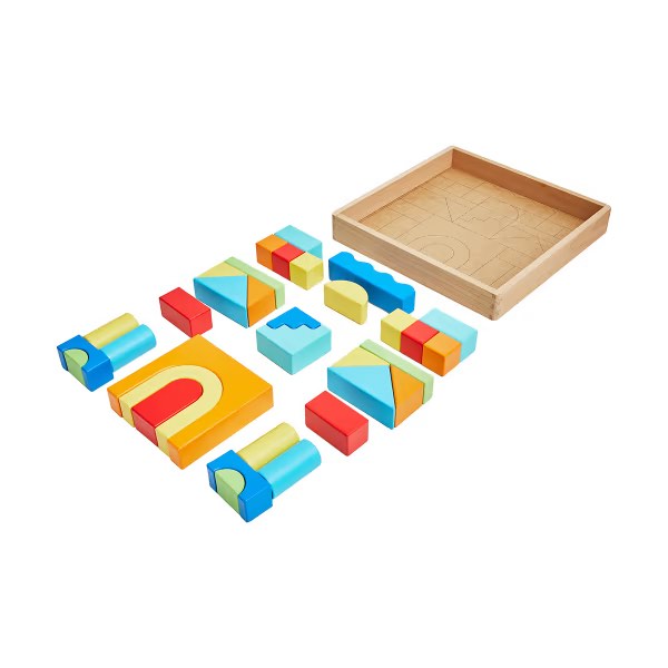 ANKO Wooden Tower Castle Block Set, Hobbies & Toys, Toys & Games on