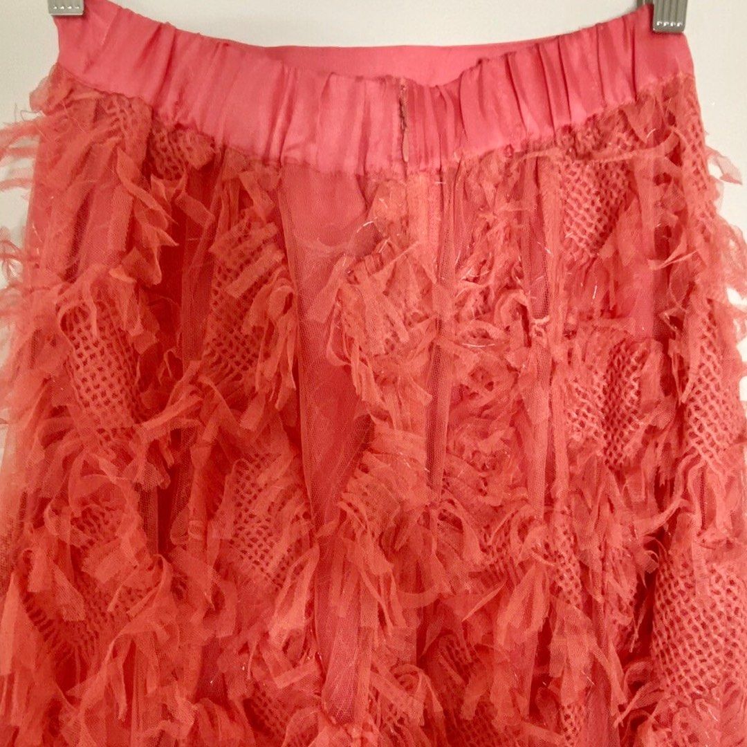 Anth Cynthia Textured A Line Midi Skirt