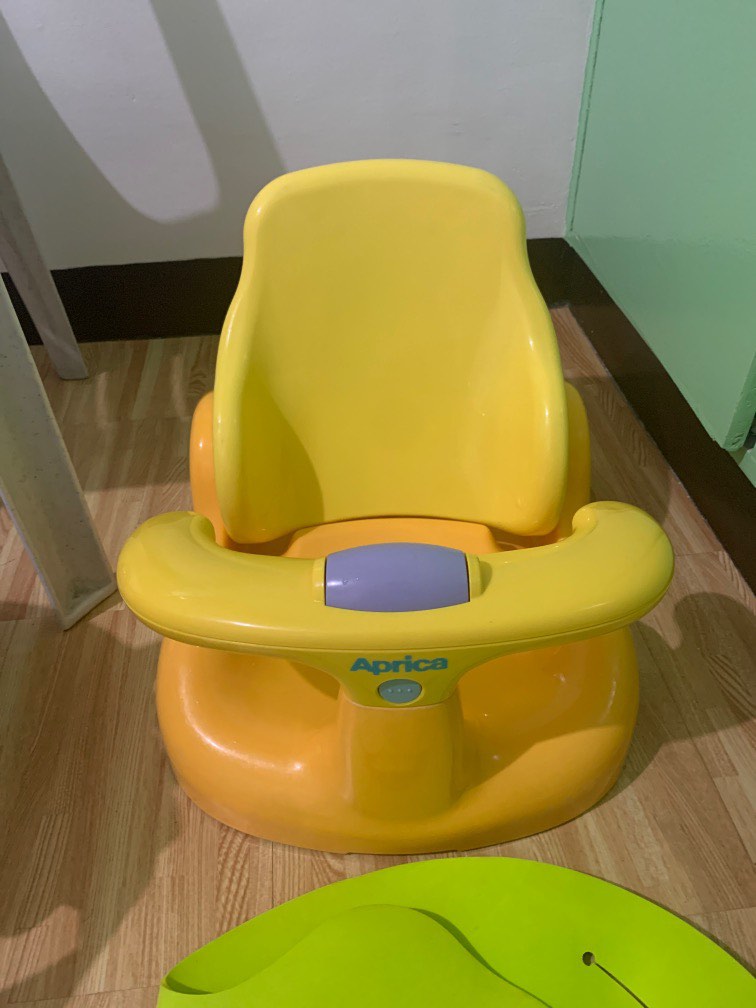 Aprica Baby Bath Seat Tub Chair Reclinable Portable Adjustable on Carousell