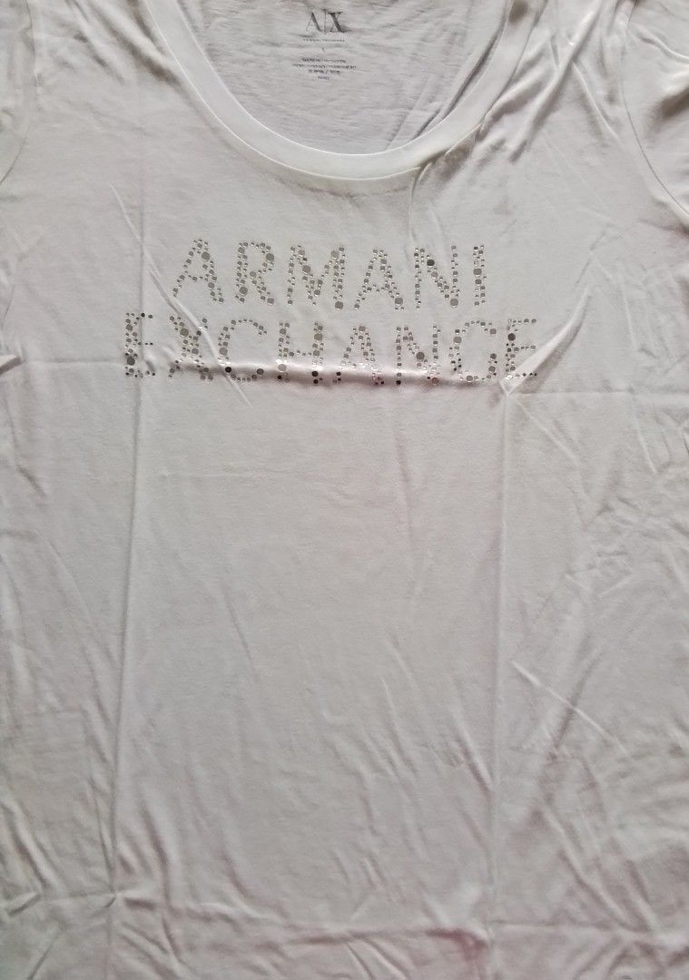 Armani Exchange Female L size t shirt Women s Fashion Tops Other Tops on Carousell