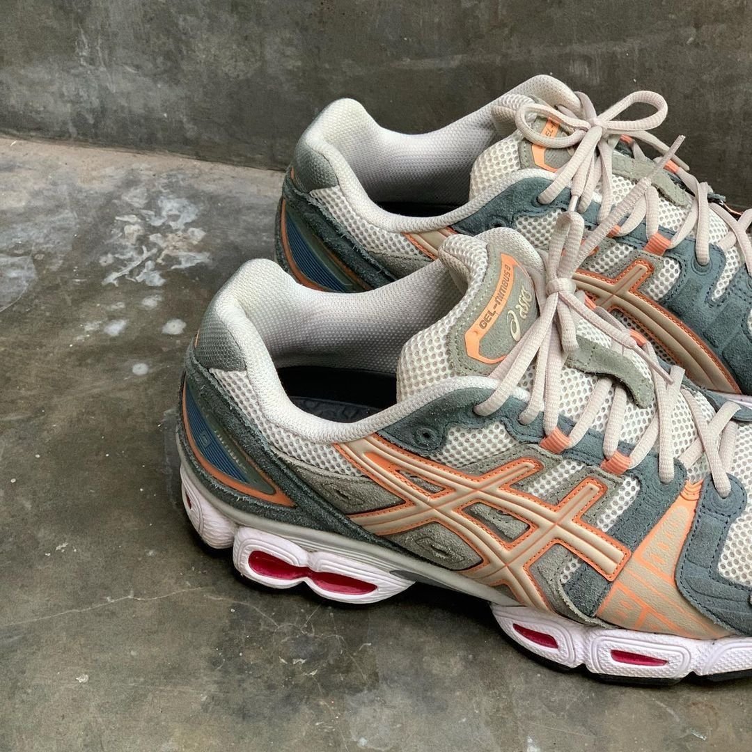 Asics gel nimbus 9 orange on sale