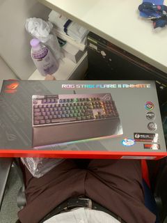 ASUS 華碩 ROG Strix Flare II Animate PBT 機械式遊戲鍵盤 NX 茶軸 Mechanical Gaming Keyboard brown 電競64160867211266110