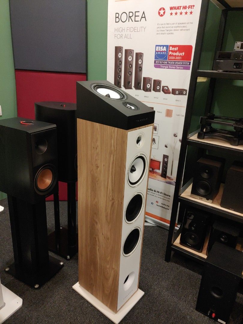 Home Theater Dolby Atmos DTSX / Surround Rear Speaker (Black), Audio