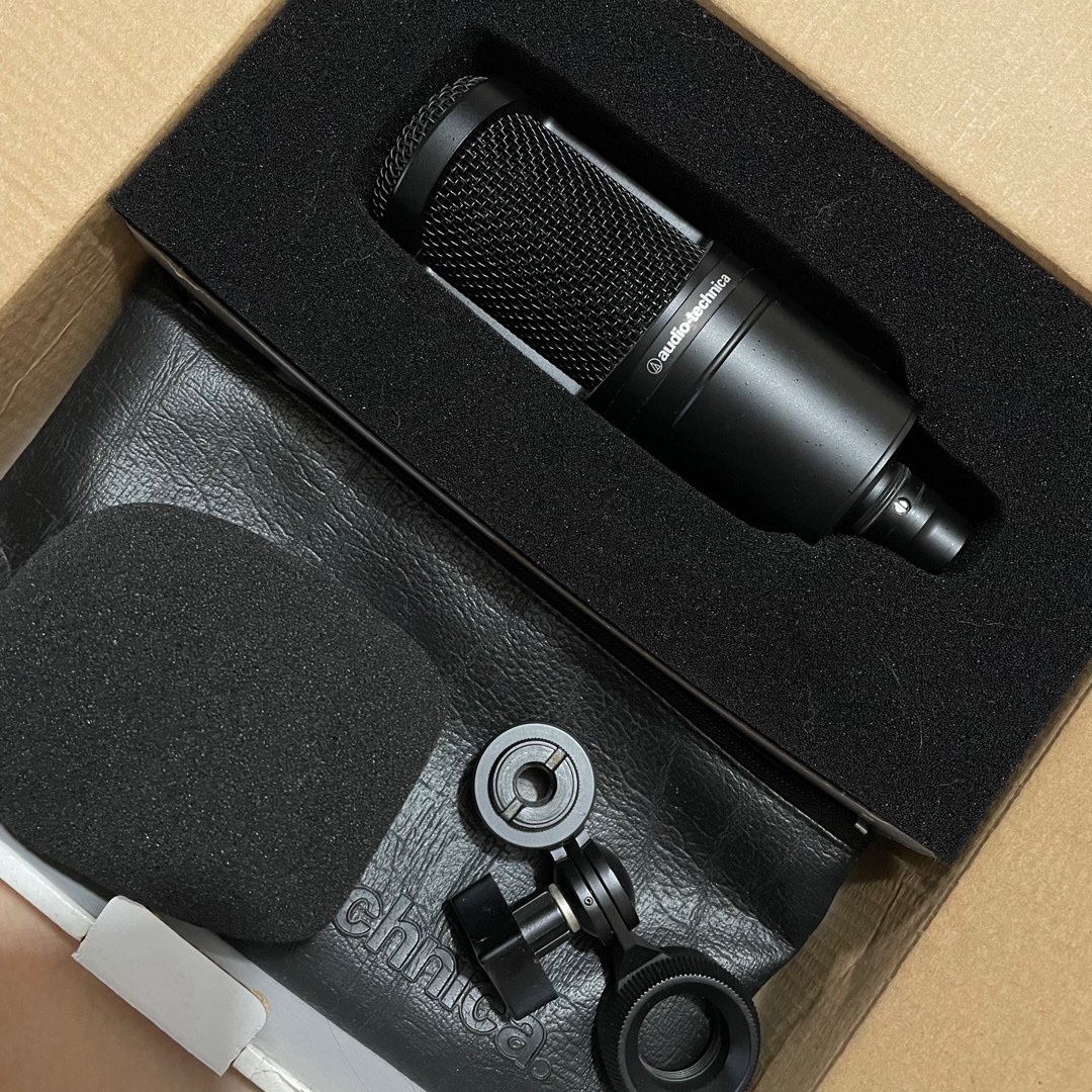 Audio Technica AT2020 Condenser Microphone For Home Recording ...