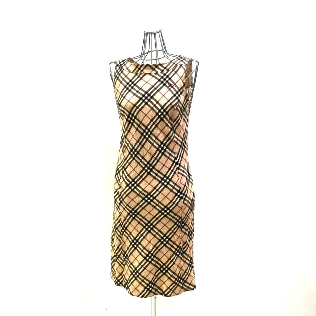 Burberry plaid store dress fashion nova