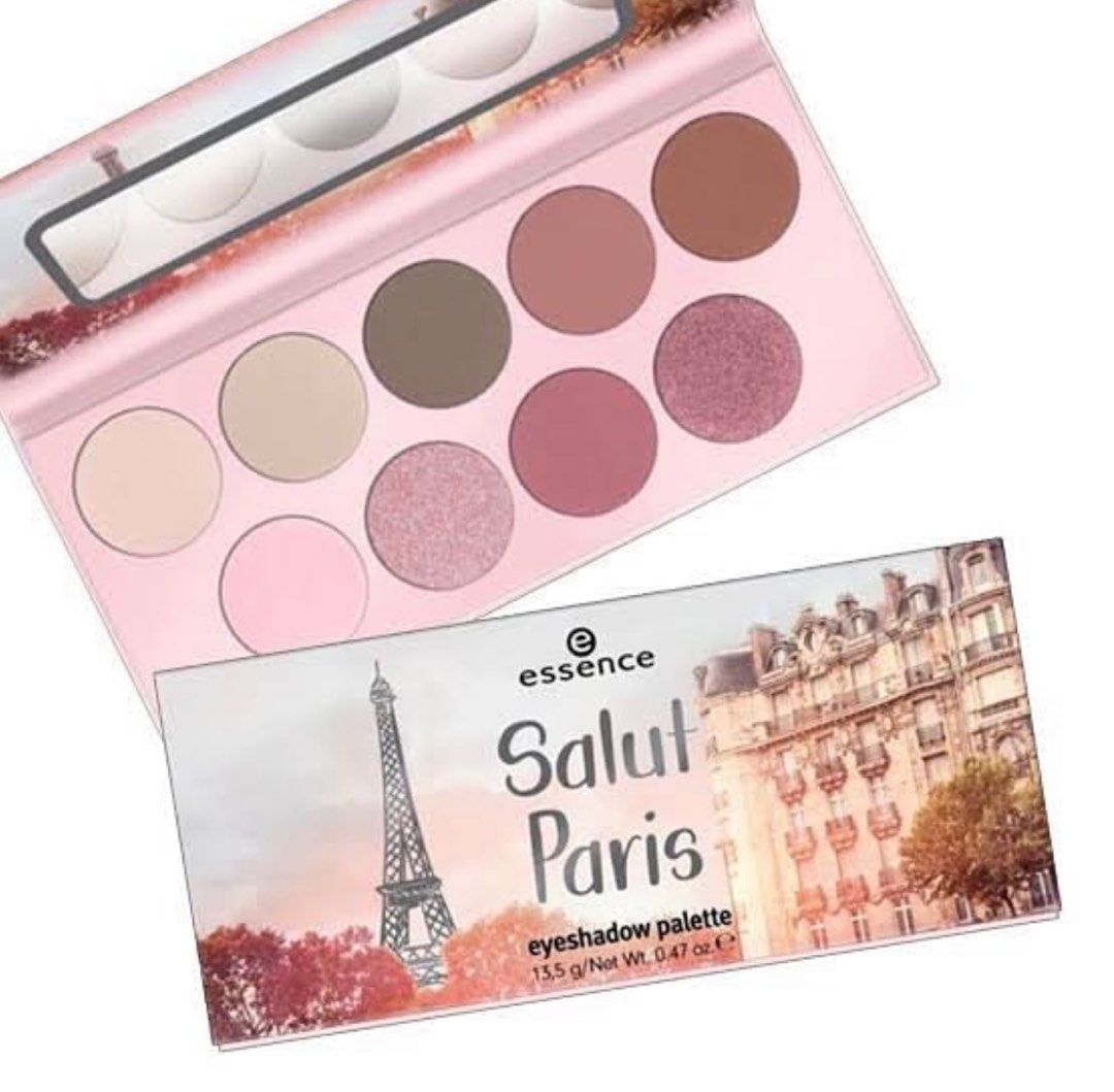 Authentic Essence Witch Side and Salut Paris Eyeshadow Palettes on