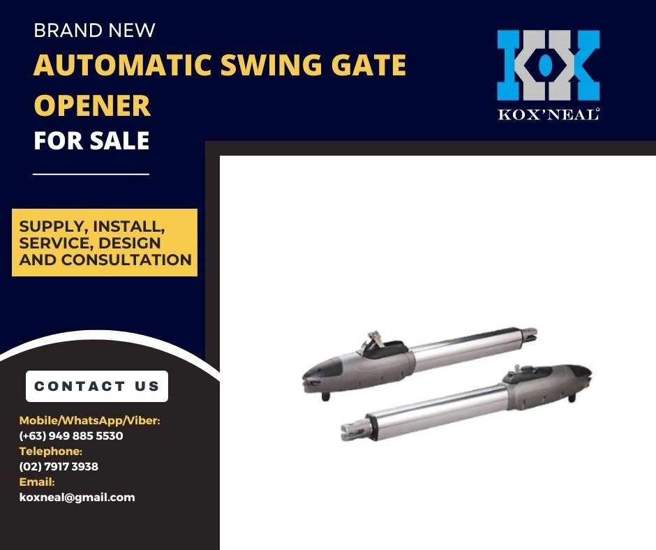 AUTOMATIC SWING GATE OPENER, Commercial & Industrial, Construction