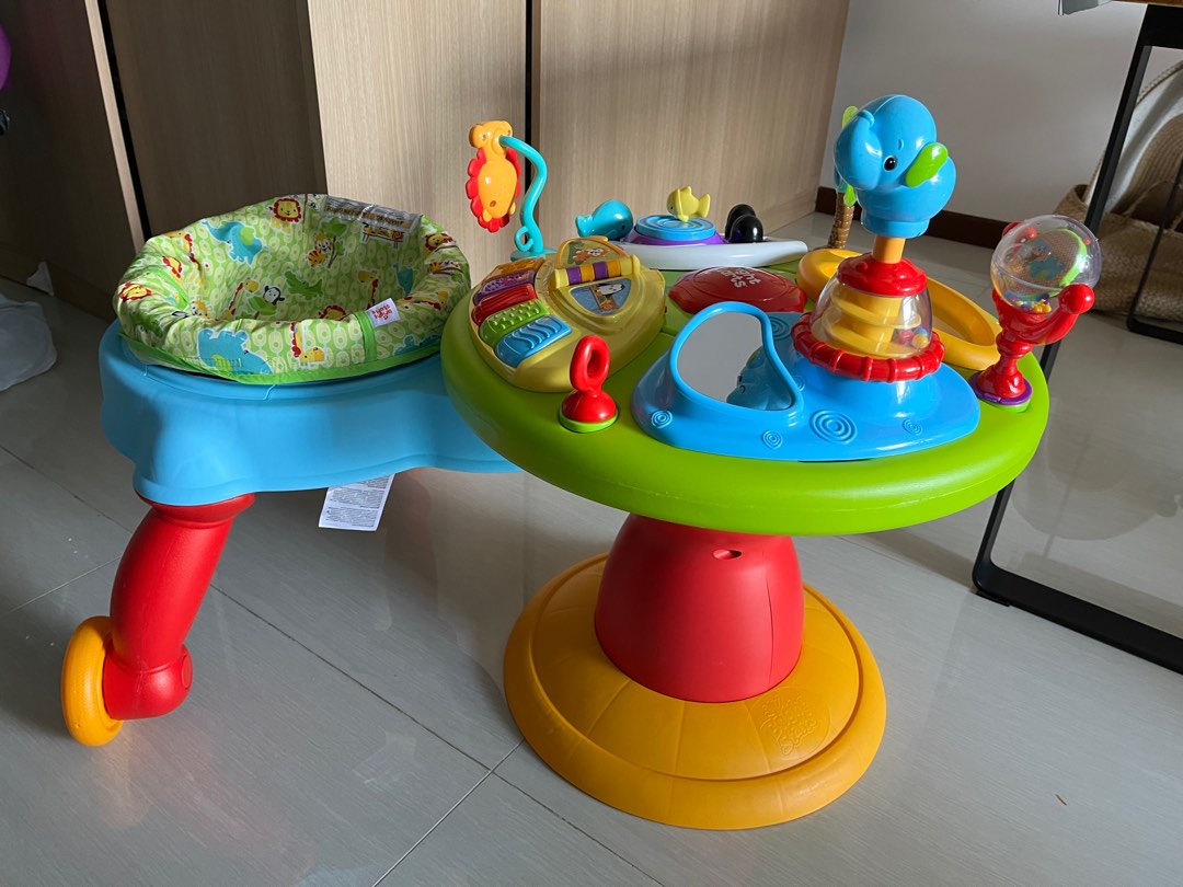 Baby Activity Centre - Bright Starts - 3-in-1 Around We Go, Babies & Kids,  Infant Playtime on Carousell