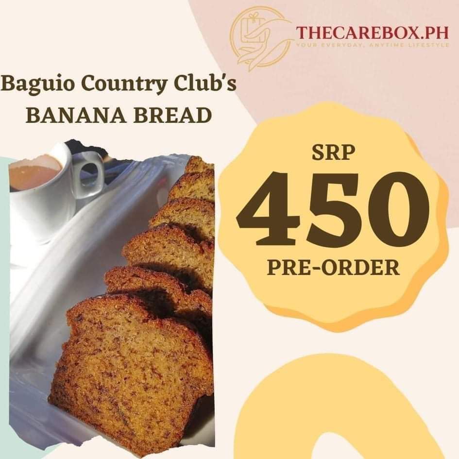 Baguio Country Club Banana Bread, Food & Drinks, Homemade Bakes on ...