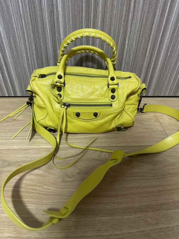 Balenciaga City Handbag - Chartreuse Green