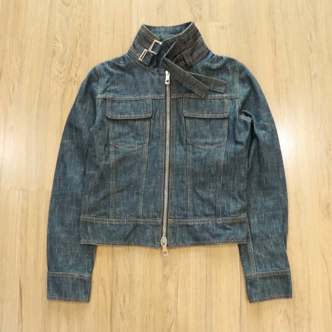 Ag robyn denim sales jacket blue cove