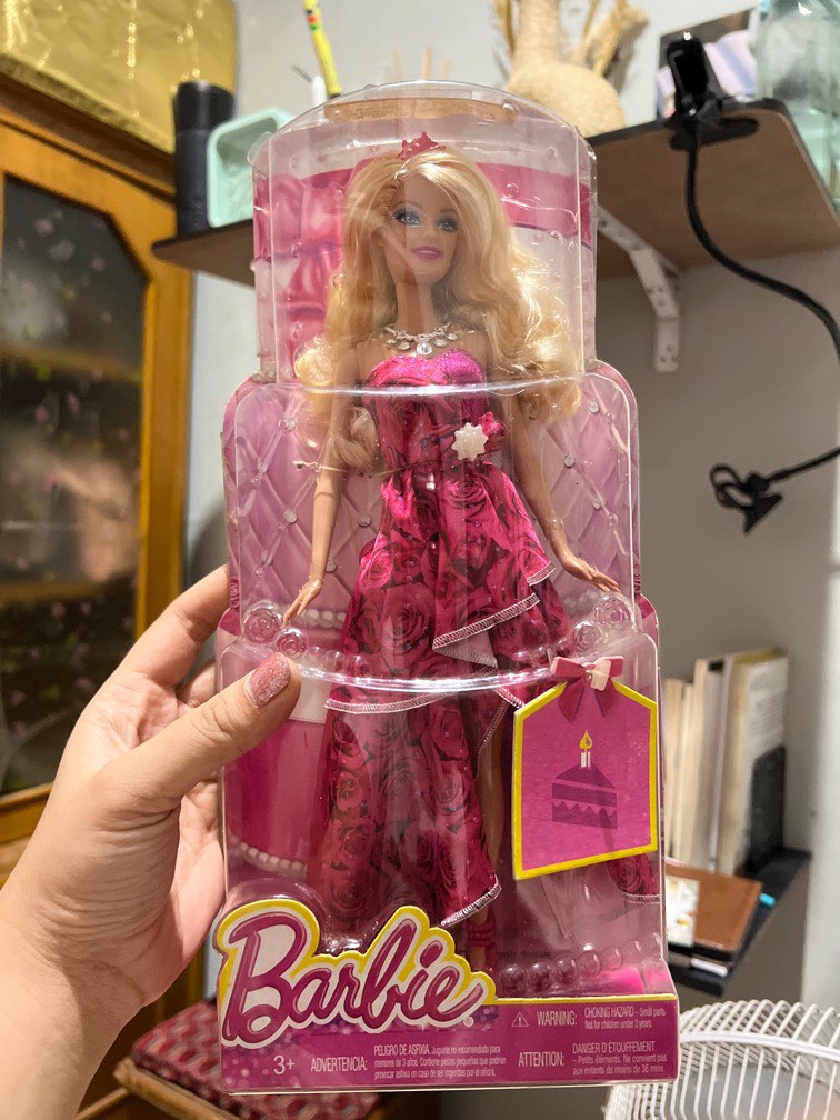 Barbie Pink Dress Birthday Session, Toys & Collectibles, Mainan di Carousell