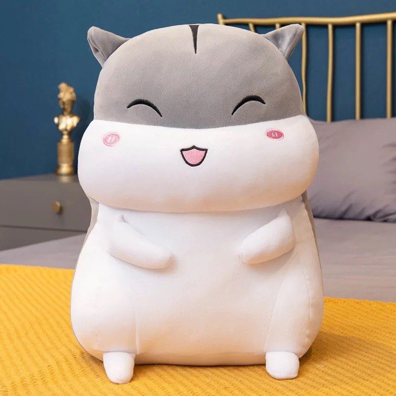 Bedroom Pillow Plush Toys - Taro the Hamster, Furniture & Home Living,  Bedding & Towels on Carousell