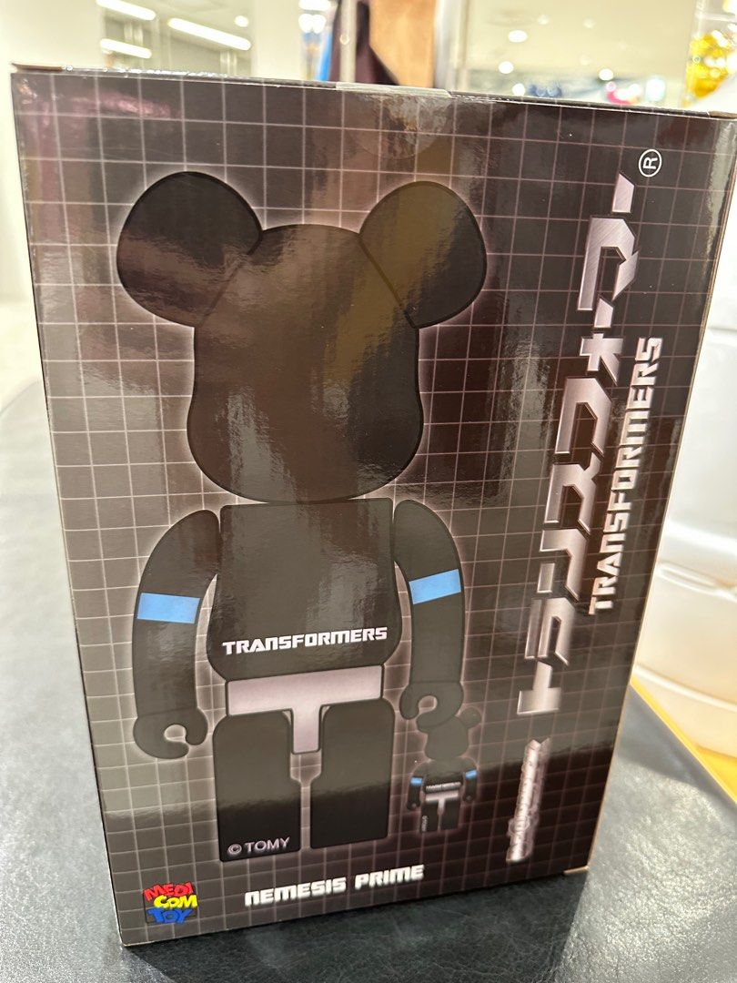 BE@RBRICK NEMESIS PRIME 100％ & 400％, Toys & Collectibles