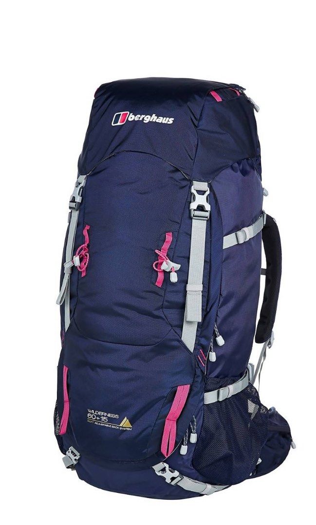 Berghaus Women's Wilderness 60+15 Rucksack, 運動產品, 行山及露營