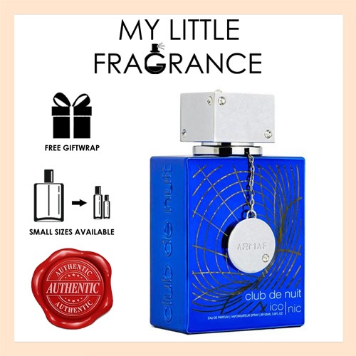 Armaf Club de Nuit Blue Iconic EDP (5ml/10ml/105ml/200ml) [Dupe