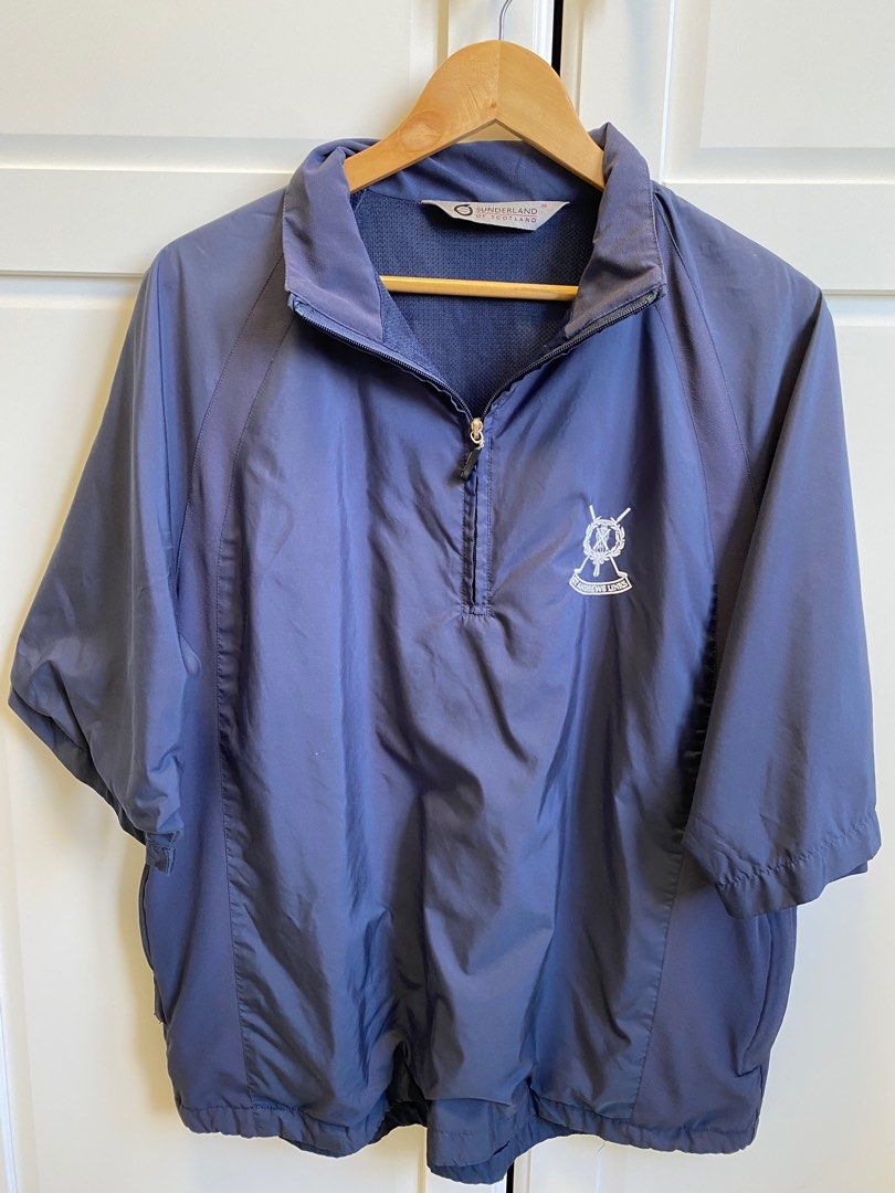 Quarter zip hotsell short sleeve windbreaker