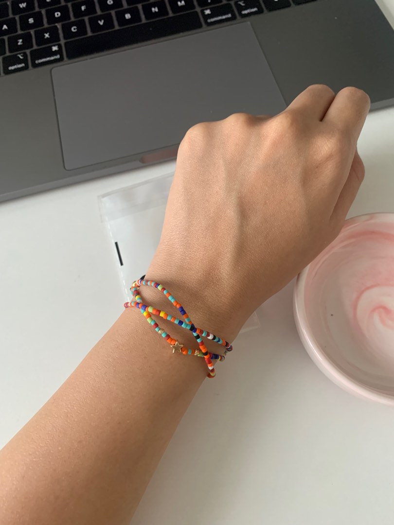 BN Rainbow small beads bracelet Women s Fashion Jewelry