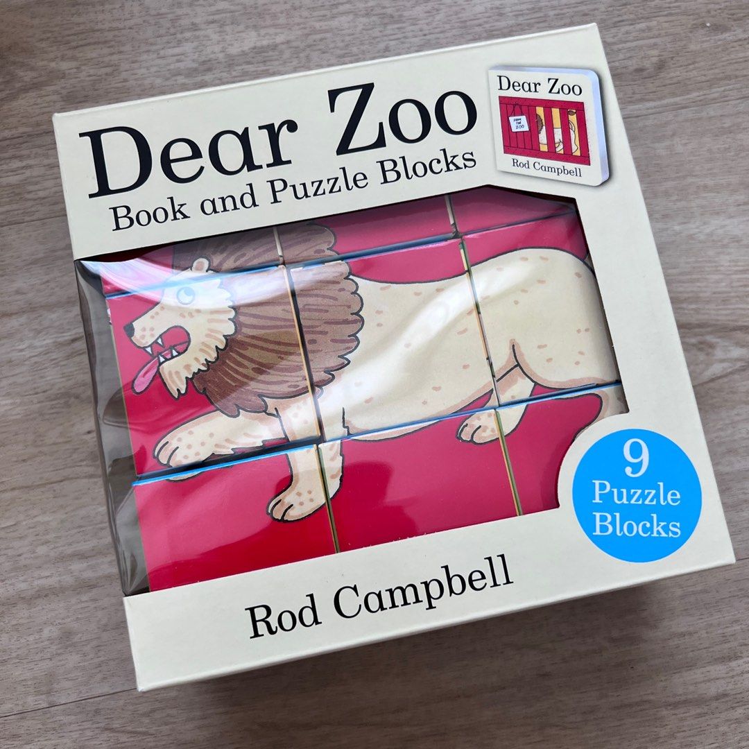Bnib Dear Zoo Book Puzzle Blocks 9