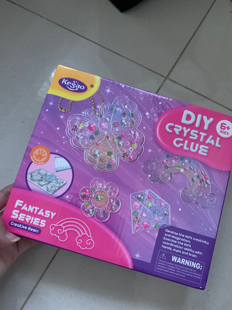 BNIB diy crystal glue resin set Hobbies Toys Toys Games on