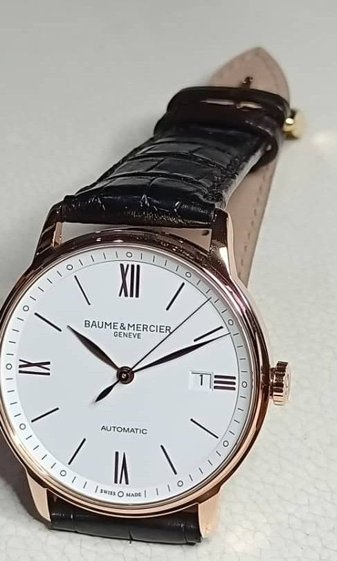 Baume mercier hotsell classima rose gold