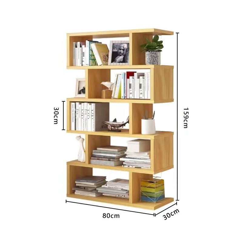 Book Display Book Shelf Storage Rack COD!! Light Wood