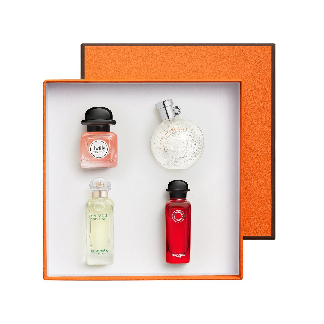 Hermes 4 perfume set clearance