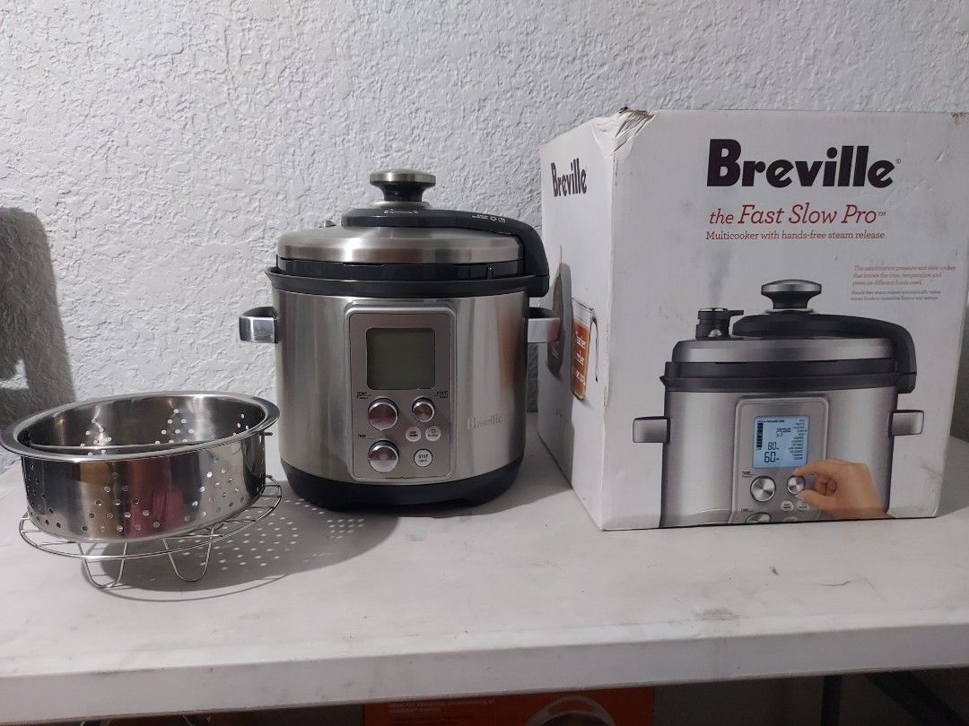 Breville The Fast Slow Pro Multicooker, TV & Home Appliances, Kitchen