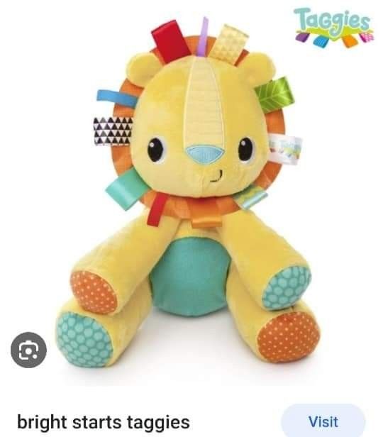 Bright starts sale lion taggie
