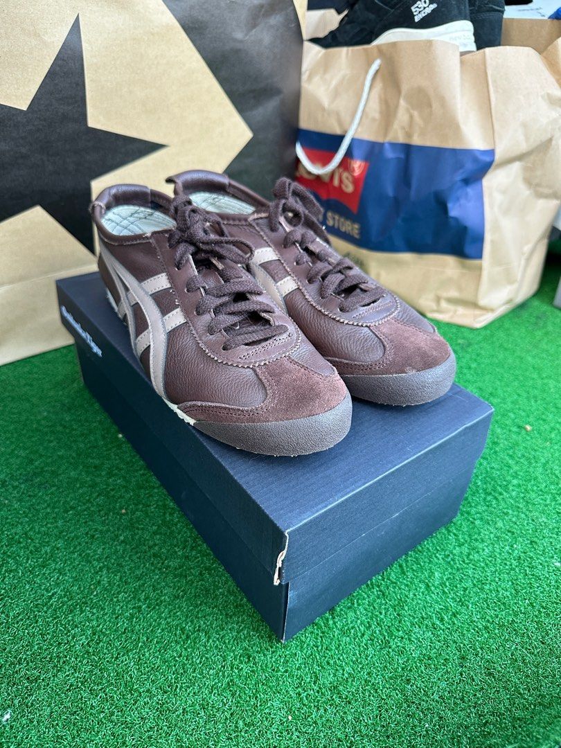 Onitsuka tiger mexico 66 brown best sale