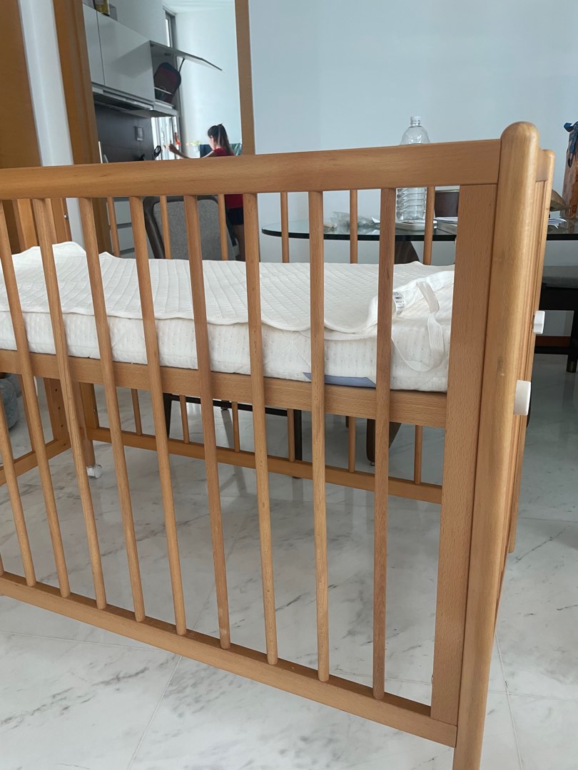 BSCR Japanese baby cot, Babies & Kids, Baby Nursery & Kids Furniture