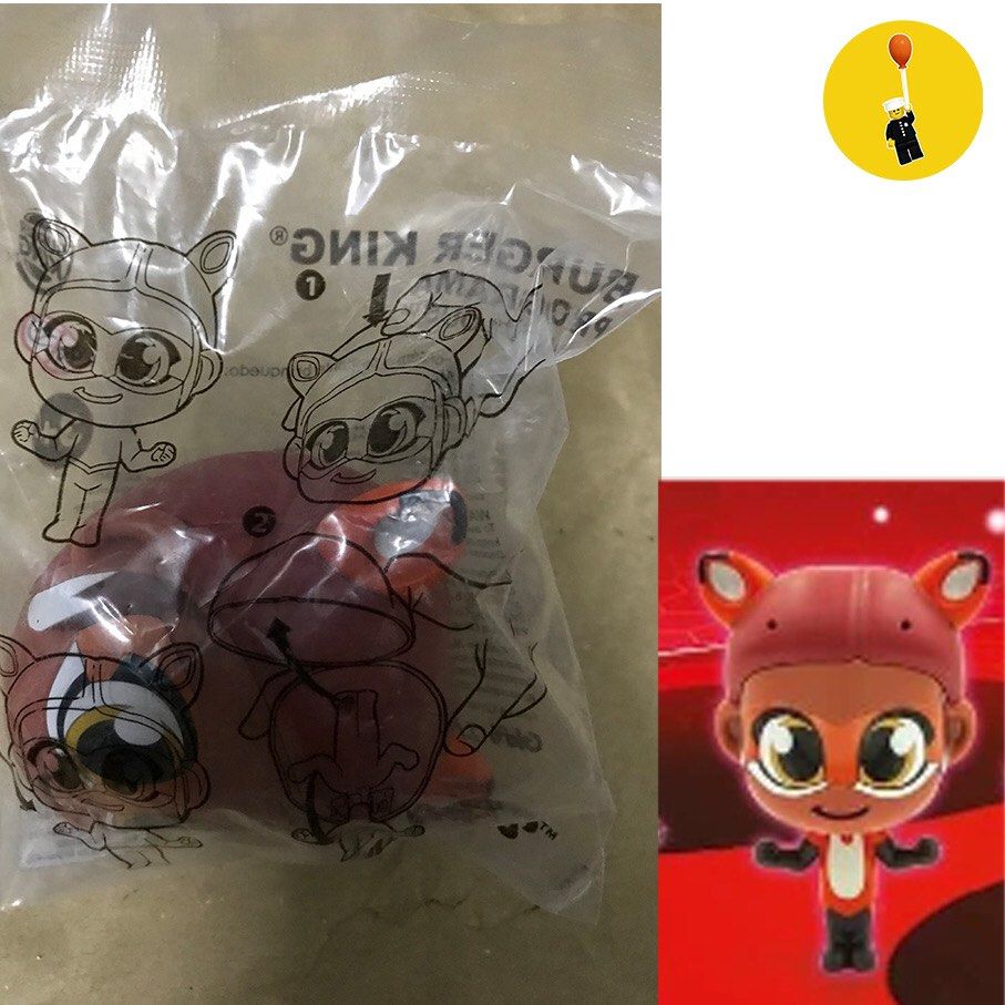 Burger King Toys Collection Miraculous Kingmiraculous Condition as photo show