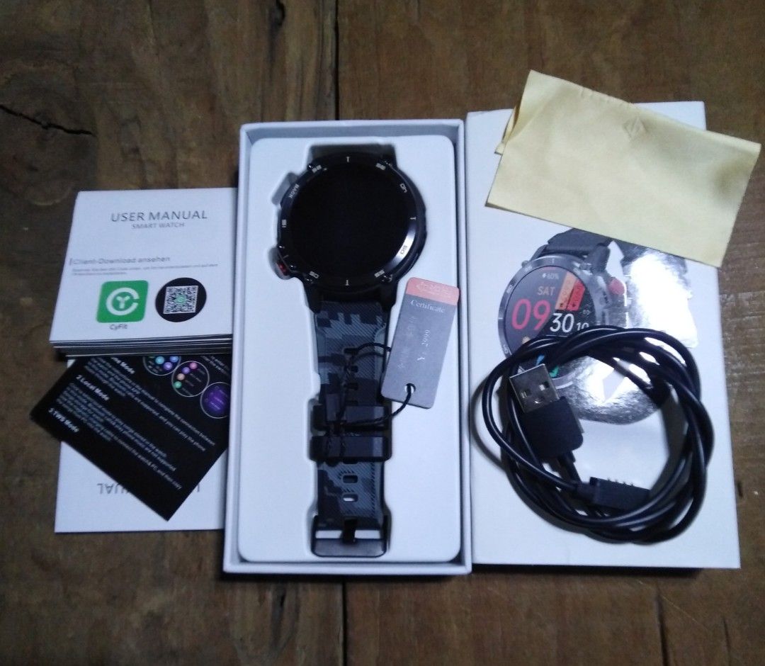 C22 Smart Watch BP HR Cal Sp02 Sleep eval BT call SMS