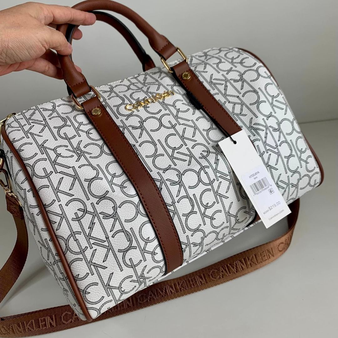 Calvin Klein Authenticated Leather Handbag