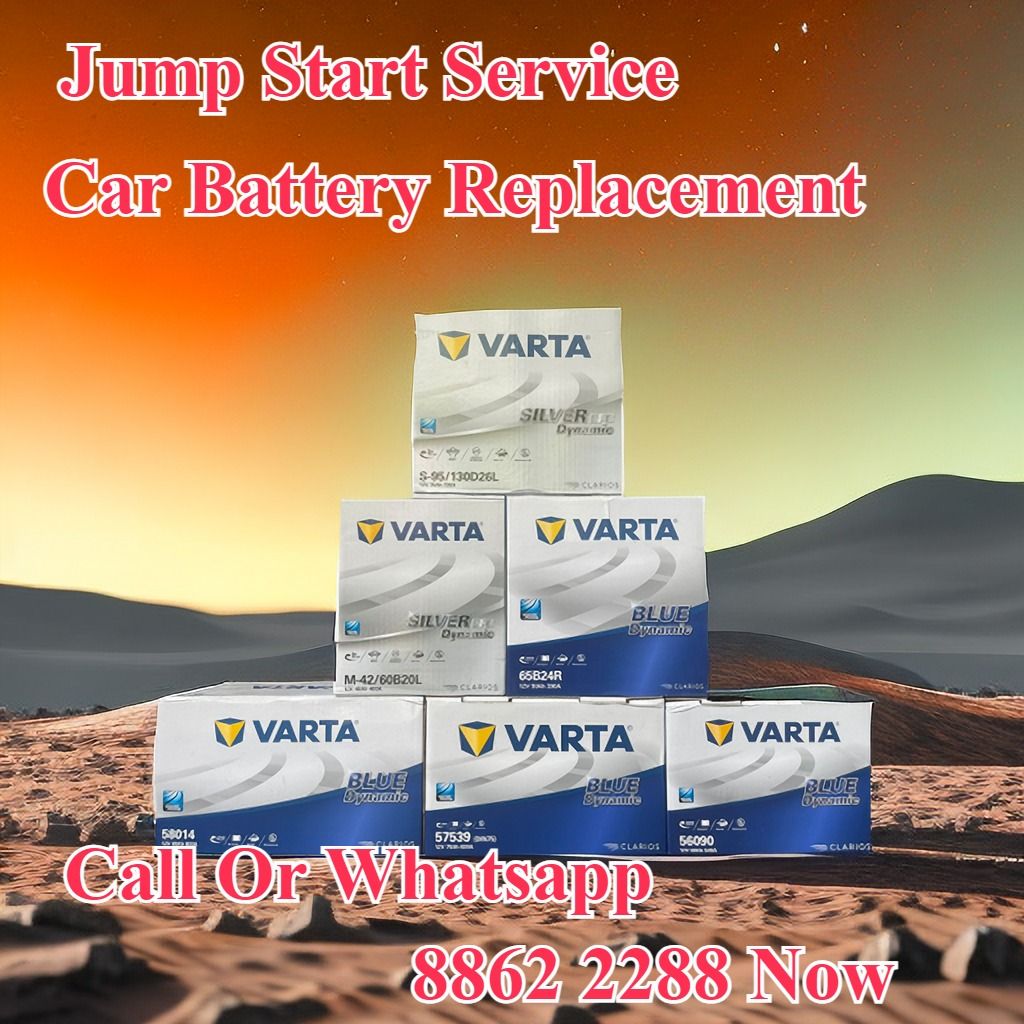 Car Battery Replacement & Jump Start Service