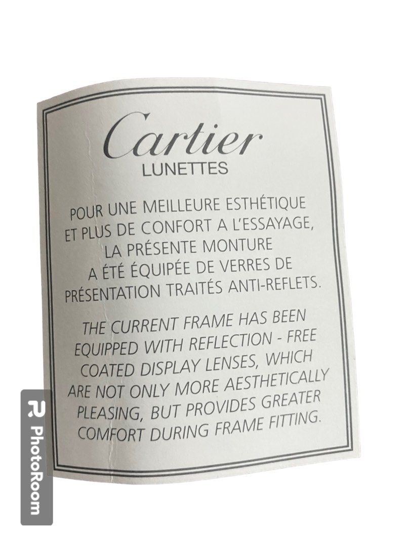 cartier eyeglasses price