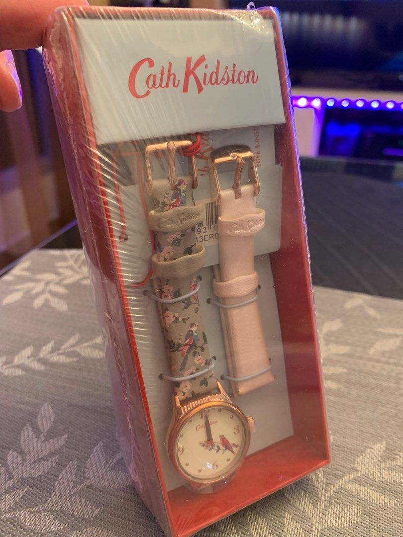 Cath Kidston British Grey Birds ladies watch