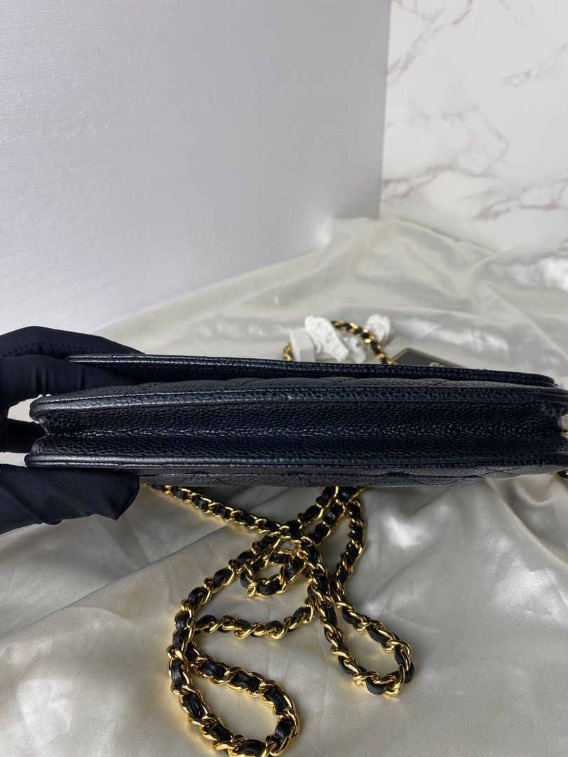 Chanel Classic Wallet On Chain, Luxury, Bags & Wallets on Carousell