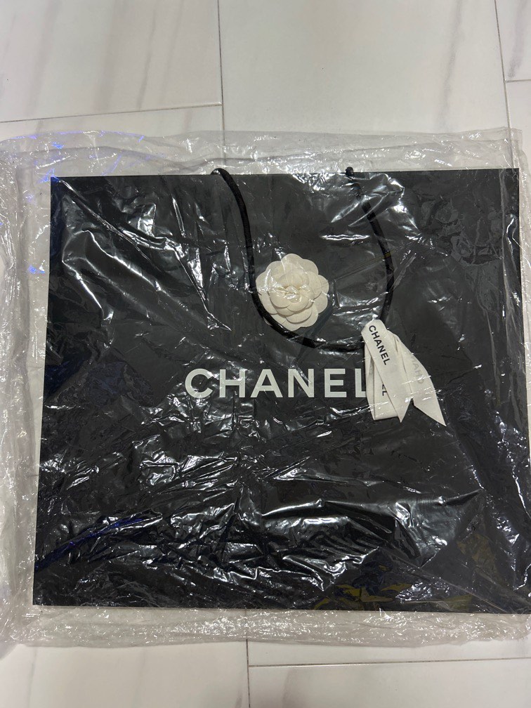 Chanel paper bag Women s Fashion Bags Wallets Tote Bags on