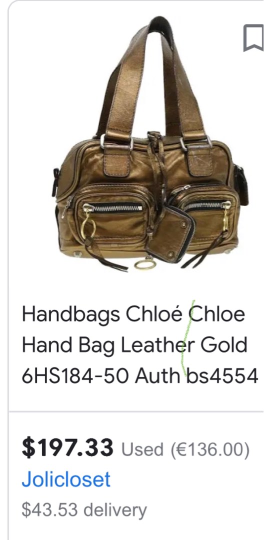 Chloe top betty bag