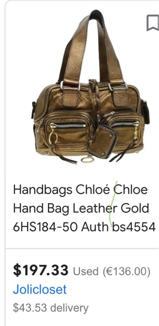 Used chloe handbags cheap