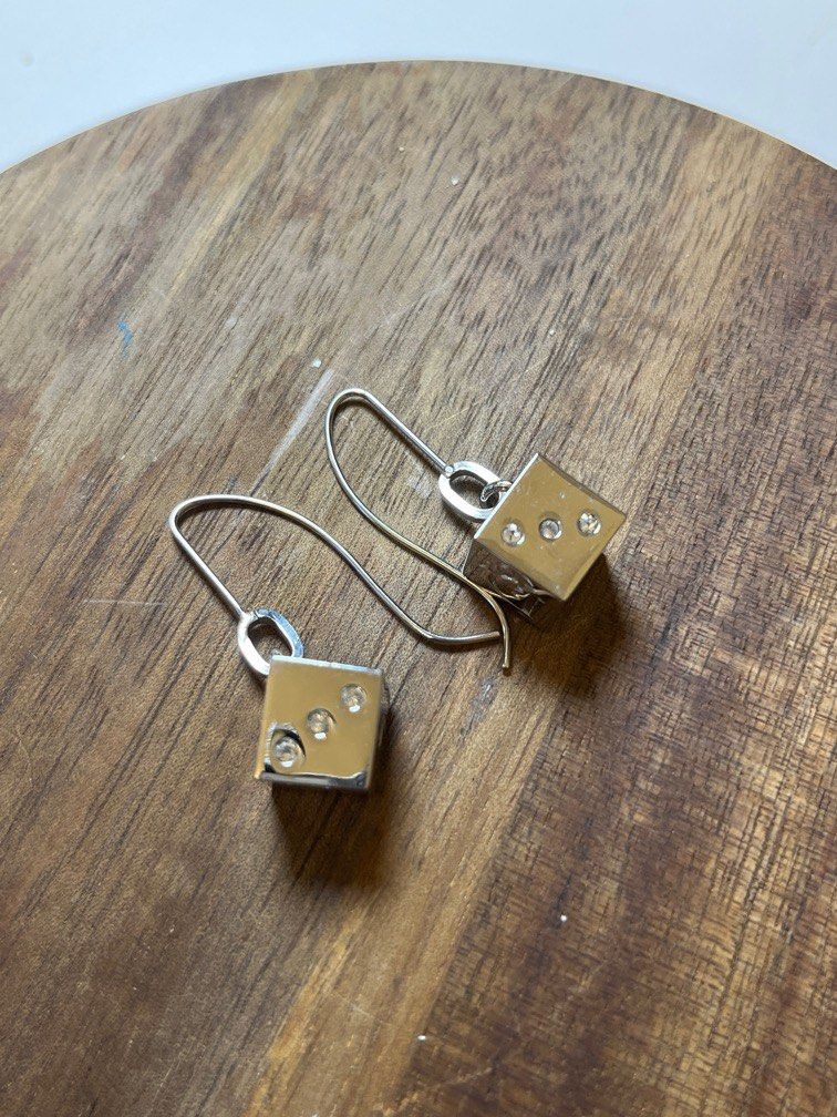 christian dior dice earring Carousell