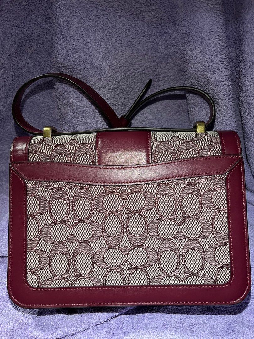 Bond bag in deals signature jacquard