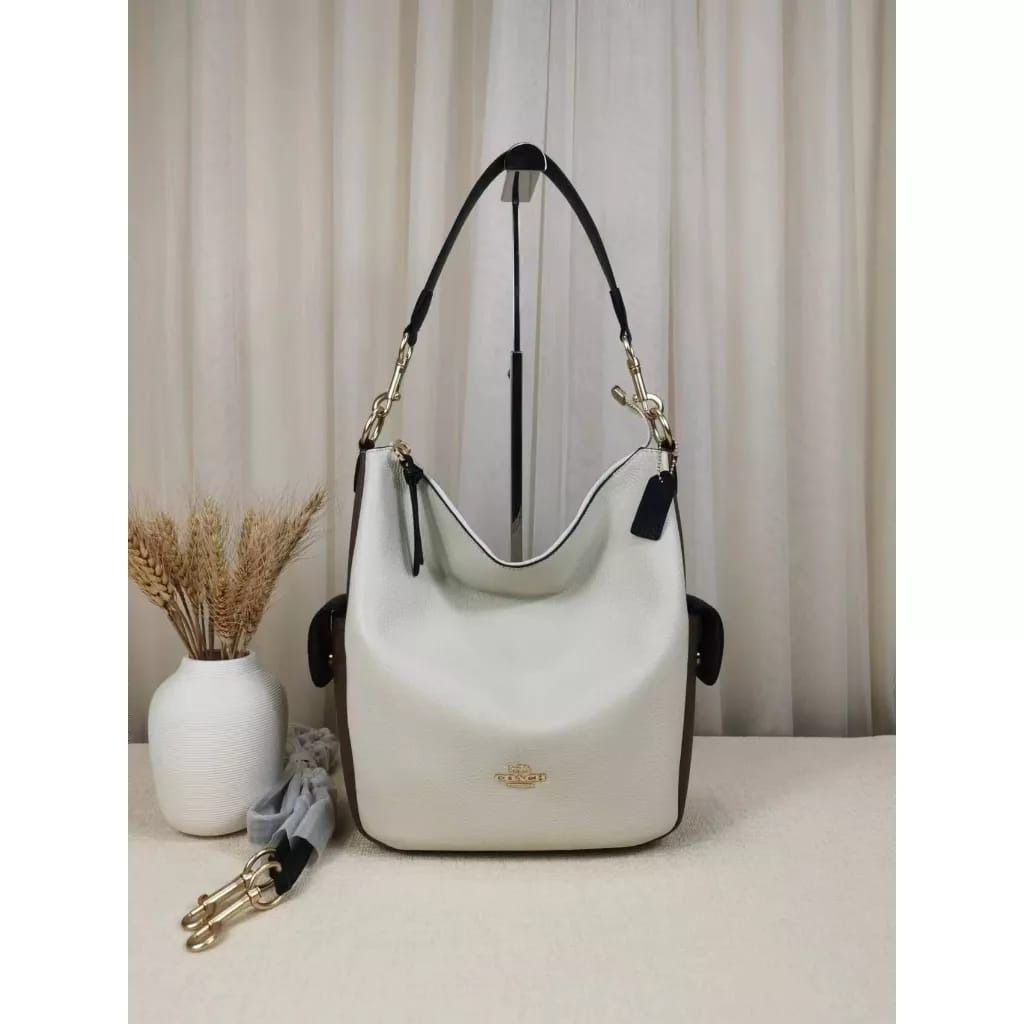 Pennie shoulder bag in colorblock top