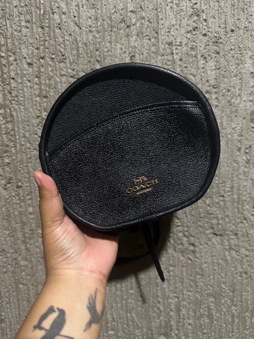 Coach Round Sling Bag, Luxury, Bags & Wallets on Carousell