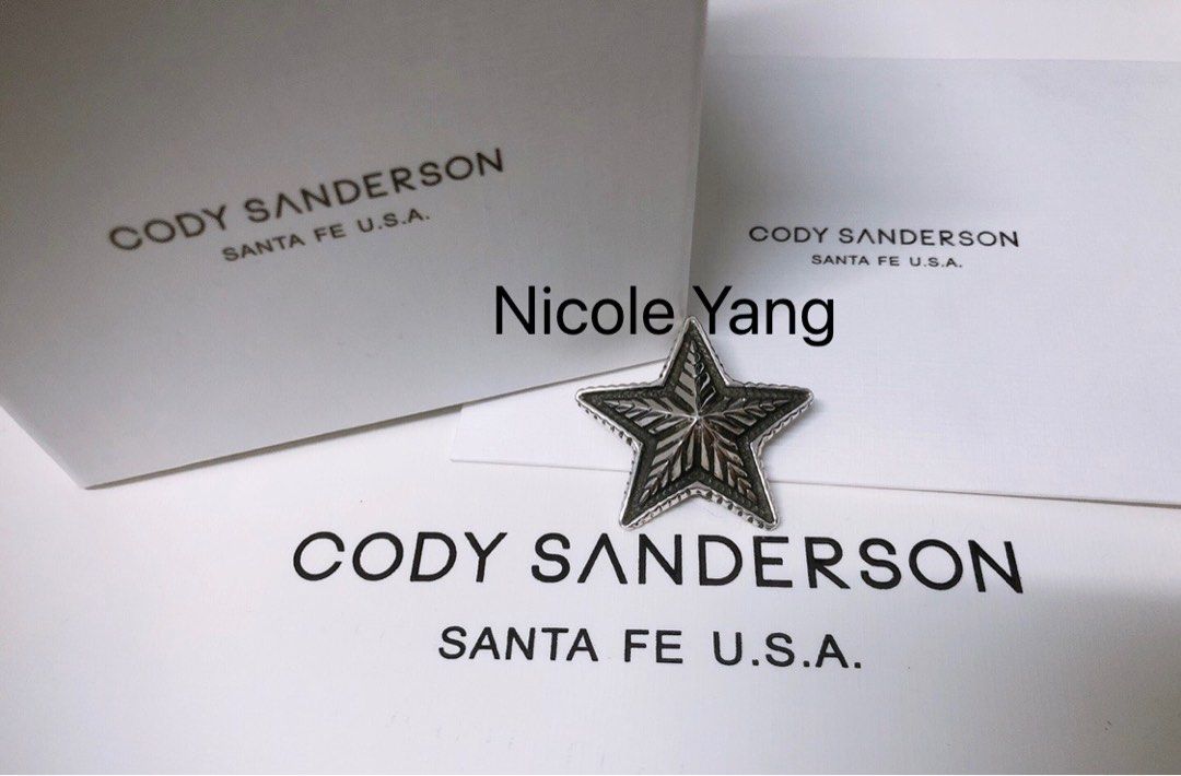 Cody Sanderson SMALL DEPP STAR PENDANT 純銀 星星 墜子 鏈子
