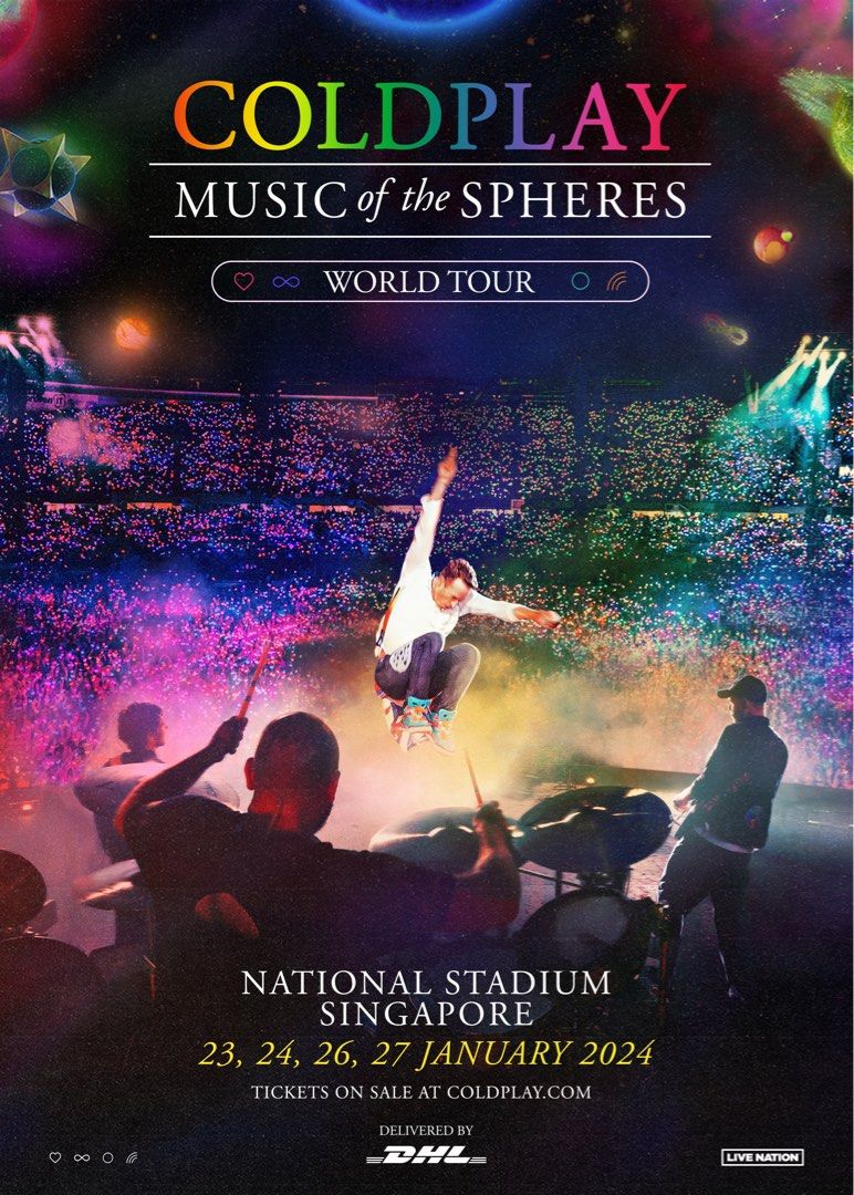 Coldplay World Tour 2024 LOOKING TO EXCHANGE, Tickets & Vouchers, Event